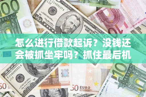 济南怎么进行借款起诉？没钱还会被抓坐牢吗？抓住最后机会！