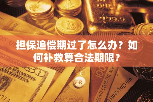 济南担保追偿期过了怎么办？如何补救算合法期限？