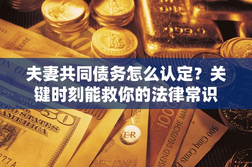 济南夫妻共同债务怎么认定？关键时刻能救你的法律常识