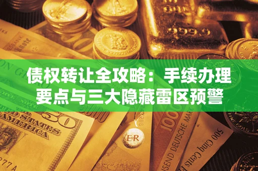 济南债权转让全攻略：手续办理要点与三大隐藏雷区预警