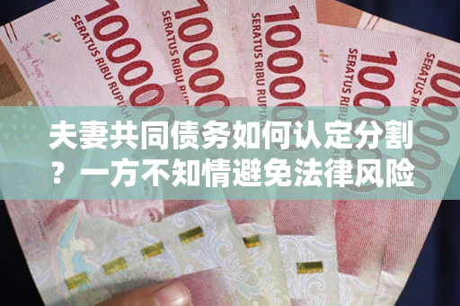 济南夫妻共同债务如何认定分割？一方不知情避免法律风险必看！